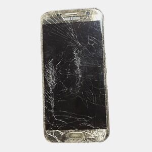 Samsung Galaxy S7 Smartphone Handheld Cellphone Android Gold For Parts Only